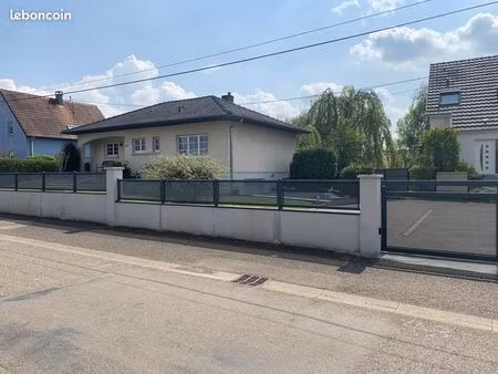 très jolie maison de plain-pied à aspach-le-bas
