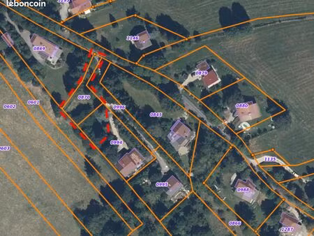 terrain constructible la roche sur foron (secteur orange)