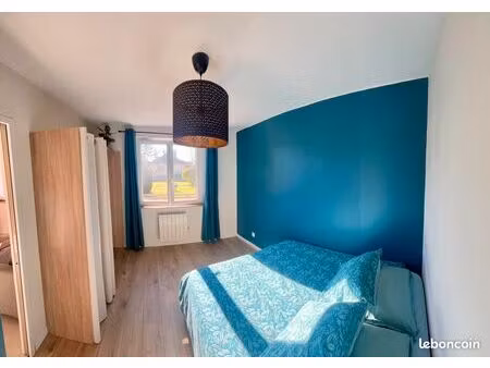 t3 esprit maison bourg genas – lumineux 2 chambres – garage intégré