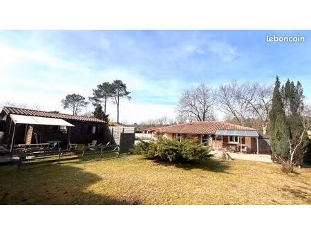 maison + chalet indépendant avec potentiel locatif – 136 m² – terrain 1000 m² - à 5 min de