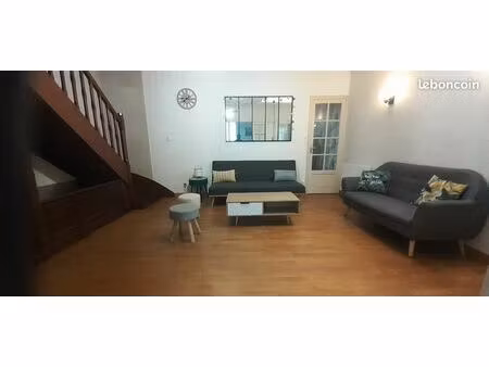 maison t3/t4 rénovée avec garage