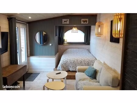 petite maison t1 meublée de 27 m² avec terrasse