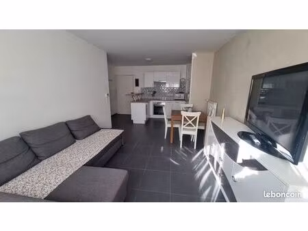 appartement 2 pièces avec jardin et parking