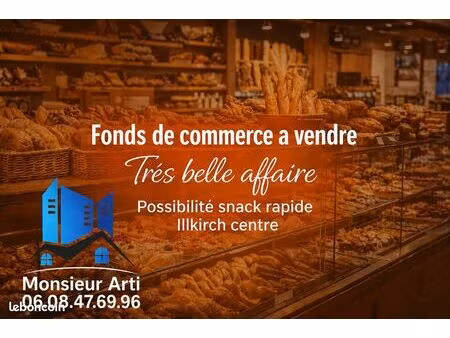 boulangerie 200 m² illkirch-graffenstaden