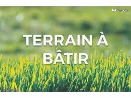 terrain cœur de village