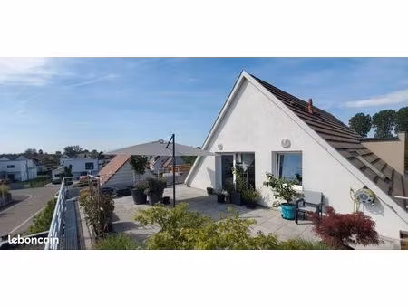 t3 67 m² avec terrasse  garage et vue dégagée – muntzenheim