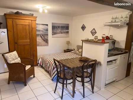 location meublée studio 35m2 (rdc) au calme dans copropriété d’exception