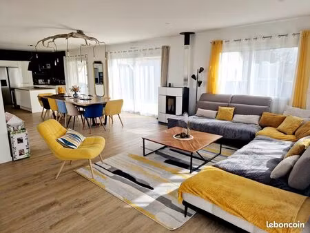maison contemporaine de plain-pied – 178 m² – 7 pièces – terrain 1 171 m² – les sorinières