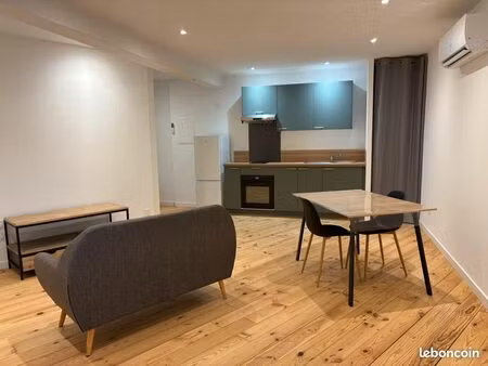 appartement meublé  50m2 rénové à neuf