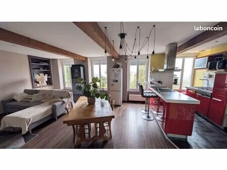 appartement 3 chambres 85 m² - double exposition  très lumineux  rue de la polle