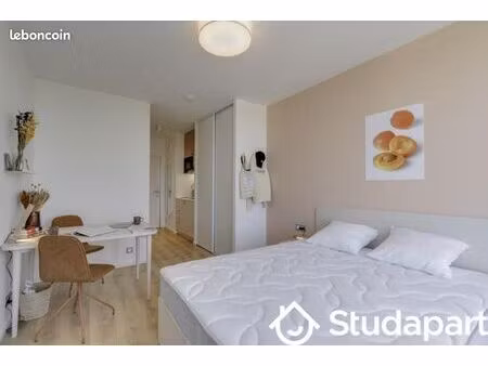 chambre 1 pièce 20 m²