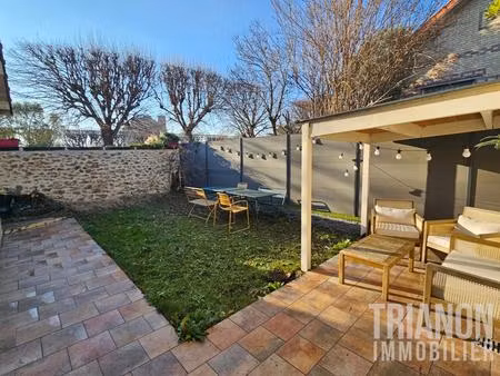 rare sur clichy - maison de ville avec jardin proche paris