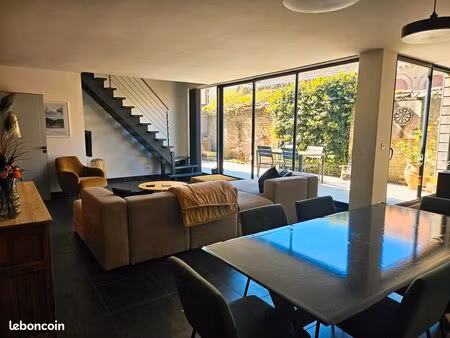 maison - rosendaël - 150m2 habitables - 6 pièces - cour 30m2