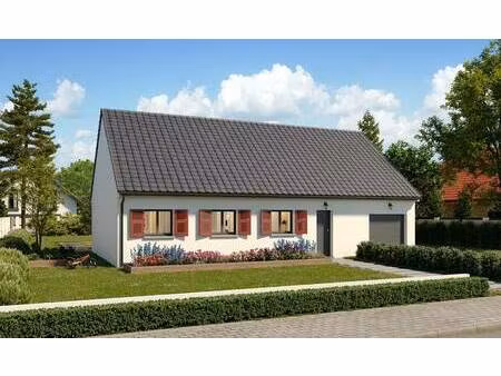 terrain avec maison neuve à vendre
