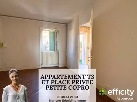 appartement 3 pièces 62 m²