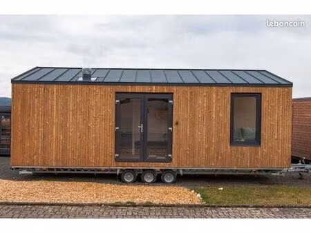 tiny house homologuée 5 couchages - mobile & rentable