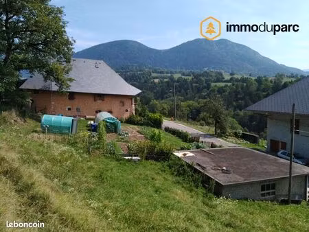 terrain 4000 m² bellecombe-en-bauges