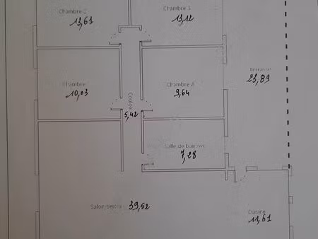 appartement 100m2 quartier gare