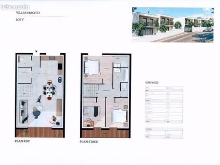 maison de ville 4 pièces 92 m²