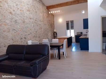 maison de village avec grand garage
