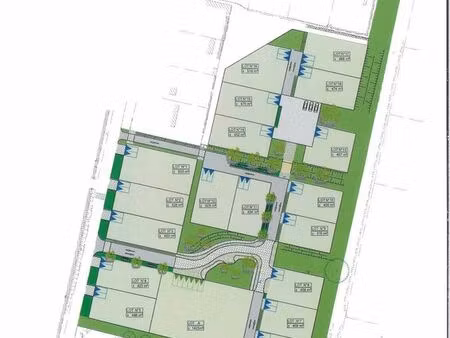 terrain 409 m² hauteville sur mer