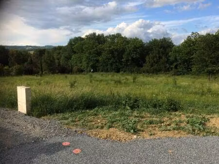 terrain constructible viabilisé à vendre