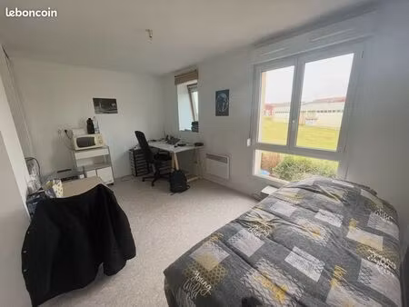 location studio résidence étudiants 21m2