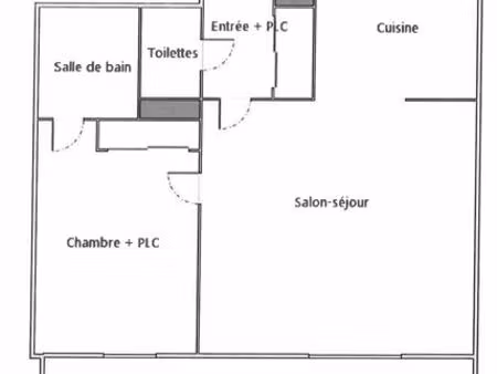 appartement t2 de 34m2 libre clos de gaillac
