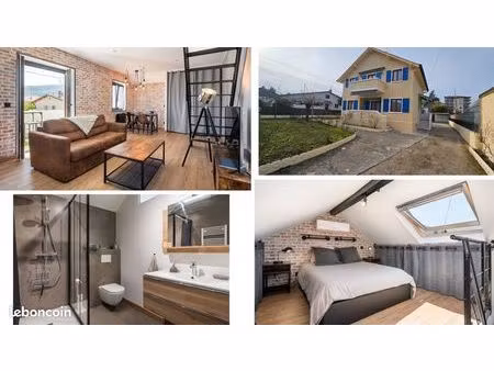 investissement locatif à la frontière  renta 7% - maison avec 3 appartements