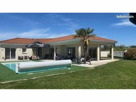 ? maison contemporaine de plain-pied – 131 m² habitables – précieux (8 min montbrison)