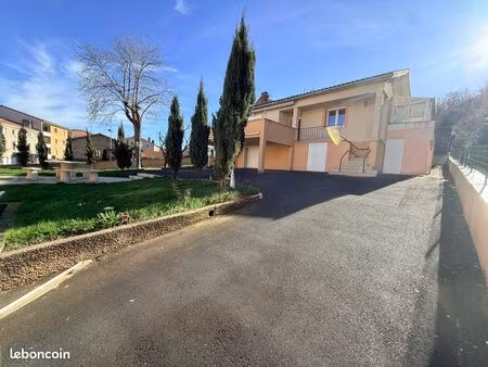 ? maison 110 m² - 5 pièces – 3 ch + studio indépendant – terrain 600 m² – garage – pmr