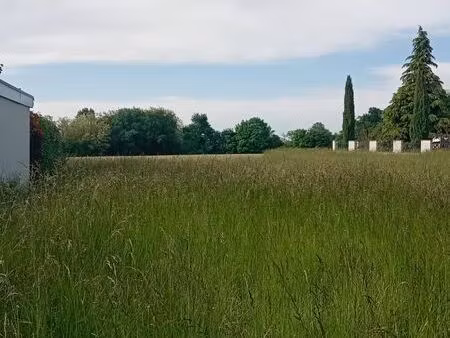 vente terrain à construire