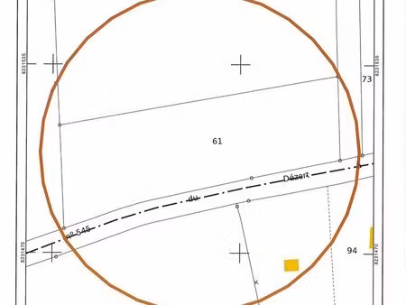 terrain 3001 m² le dezert