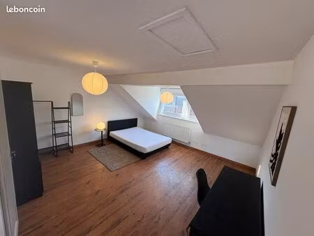 ?️ chambre premium avec salle de bain privative – tout inclus – lille fives ◊ maison rénov