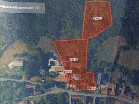terrain constructible à vendre