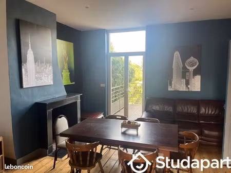 chambre 1 pièce 14 m²