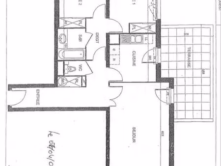 appartement 3 pièces 70 m²