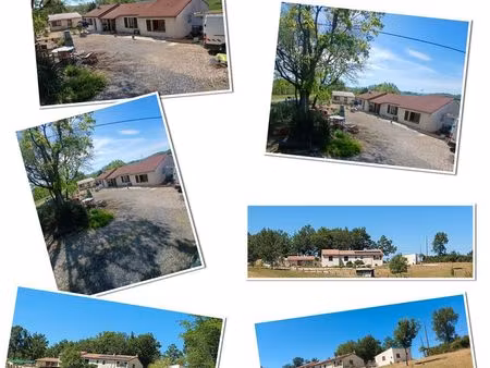 maison de plein pied idéale 130m2 sur un terrain de 3900 et ces dépendances. calme absolu
