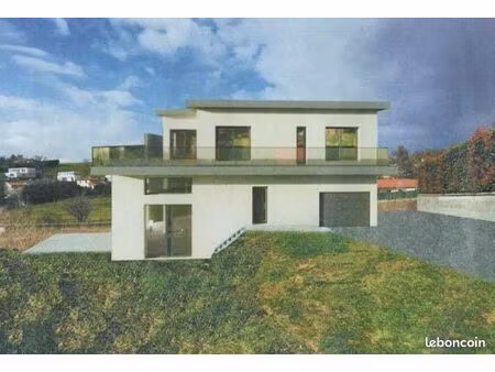 ? maison en construction à terminer – gros œuvre en phase finale – saint victor sur loire 