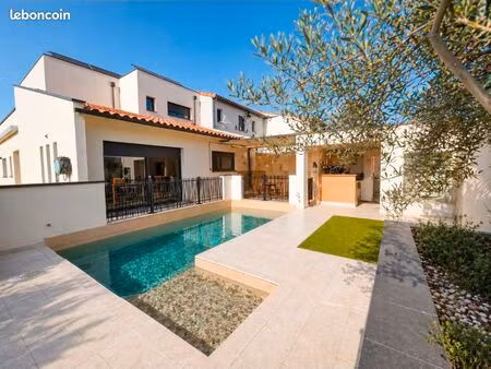 maison contemporaine et chaleureuse – 4 chambres – piscine – impasse calme