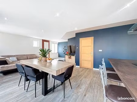 appartement rénové f4 / 117m2 carrez / 42480 la fouillouse