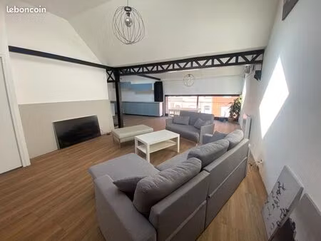 appartement type loft 130 m2 wasquehal 3 chambres