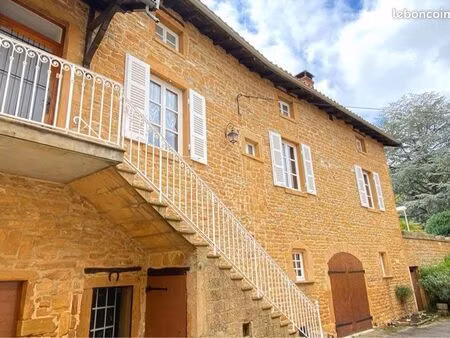 location maison t4 - ville sur jarnioux
