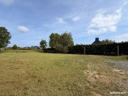 terrain constructible - petite vue mer