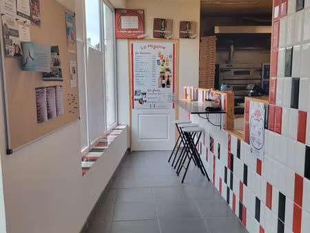 vends fond de commerce pizza à emportées
