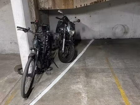 parking moto - paris 13
