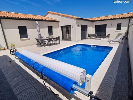 maison moderne 135 m² - 4 chambres avec suite parentale et piscine