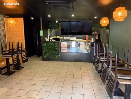 à vendre – fonds de commerce restauration rapide – saint-priest (69800)
