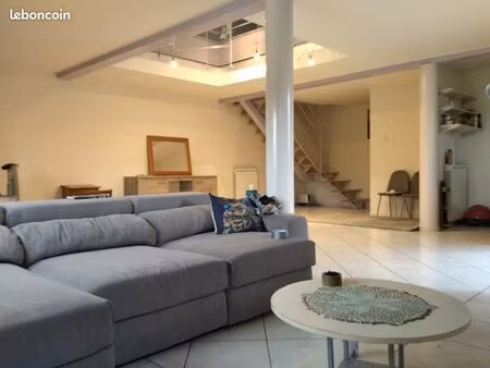 loft dans vieille maison en pierre