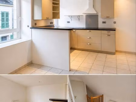 appartement t3 duplex 64 m² habitables (70m²)– centre de plouay